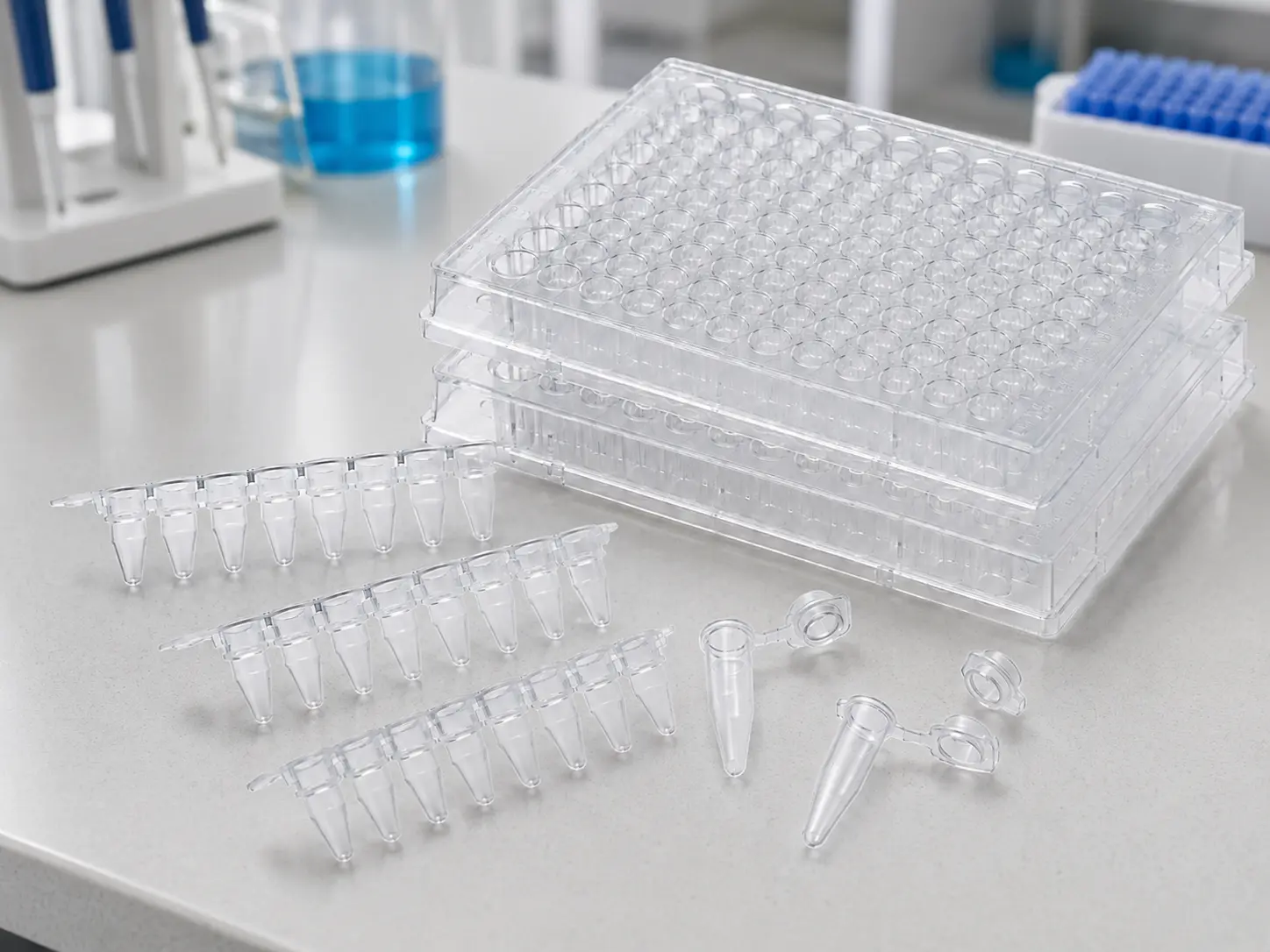Visual identification of a laboratory consumables product